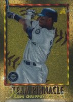 1996 Pinnacle Team Pinnacle #6 Ken Griffey Jr./Reggie Sanders Baseball Card