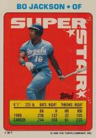 1990 Topps Stickercard #51 Bo Jackson Caminiti-20/Ripken-235 Baseball Card