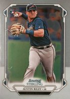 2019 Bowman Sterling #BSR69 Austin Riley Baseball Card