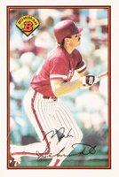 1989 Bowman #402 Mike Schmidt Baseball Card