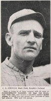 1916 Fleischmann Bakery # Casey Stengel With Tab Baseball Card