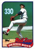 1989 Topps #326 Dennis Boyd Baseball Card