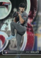 2020 Bowman's Best #35 Zac Gallen Refractor Baseball Card