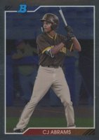 2020 Bowman Heritage Chrome Prospects #CA CJ Abrams Baseball Card