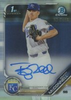 2019 Bowman Draft Chrome Draft Picks Autograph #CDABMC Brady McConnell Refractor Baseball Card