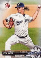 2017 Bowman Prospects #BP106 Josh Hader Baseball Card