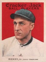 1914 Cracker Jack #133 Branch Rickey Baseball Card
