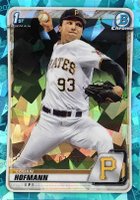 2020 Bowman Draft Chrome Sapphire Edition #BD160 Logan Hofmann Aqua Baseball Card