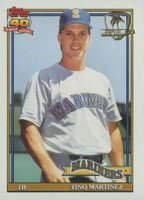 1991 Topps Desert Shield #482 Tino Martinez Baseball Card