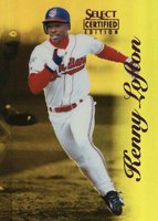 1996 Select Certified #4 Kenny Lofton Mirror Gold Baseball Card