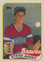 1989 Topps Tiffany #784 Steve Avery Baseball Card
