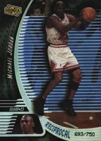 1998 Upper Deck Ionix Reciprocal #R6 Michael Jordan Basketball Card