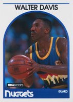 1989 Hoops #61 Walter Davis Basketball Card