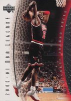 2000 Upper Deck Legends #1 Michael Jordan Basketball Card