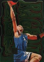 1996 Metal Net-Rageous  #2 Anfernee Hardaway Basketball Card