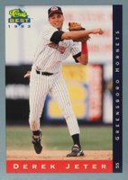 1993 Classic Best # Derek Jeter Promo Baseball Card