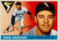 1955 Topps #10 Bob Keegan Baseball Card