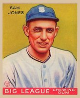 1933 Goudey #81 Sam Jones Baseball Card