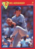 1989 Score Superstar #35 Orel Hershiser Baseball Card