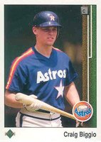 1989 Upper Deck #273 Craig Biggio Baseball Card