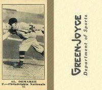 1916 Green-Joyce #45 Al Demaree Baseball Card