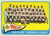 1965 Topps #338 Phillies Team Baseball Card
