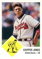 1998 Fleer Vintage '63 #4 Chipper Jones Baseball Card