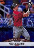2019 Panini Donruss Franchise Features #FF17 Paul Goldschmidt/Pete Alonso Blue Baseball Card