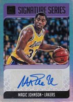 2018 Panini Donruss Signature Series #SGMJS Magic Johnson Basketball Card