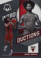 2019 Panini Mosaic Introductions #4 Coby White Basketball Card