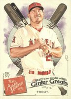 2019 Topps Allen & Ginter Ginter Greats #GG-46 Mike Trout Baseball Card