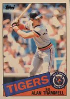 1985 Topps Tiffany #690 Alan Trammell Baseball Card