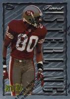 1996 Finest #50 Jerry Rice w/Coating Football Card