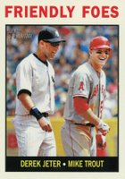 2013 Topps Heritage  #41 Derek Jeter/Mike Trout Baseball Card