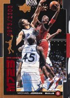 1998 Upper Deck MJ23 #M5 Michael Jordan Quantum-Bronze Basketball Card