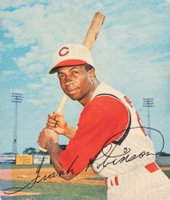 1964 Kahn's Wieners # Frank Robinson Baseball Card