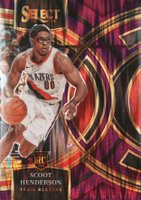 2023 Panini Select #129 Scoot Henderson Purple Flash Basketball Card