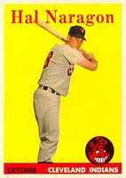 1958 Topps #22 Hal Naragon Baseball Card