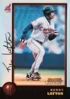 1998 Bowman Chrome #231 Kenny Lofton Refractor Baseball Card