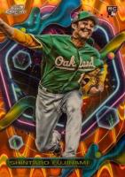 2023 Topps Cosmic Chrome #71 Shintaro Fujinami Orange Galactic Baseball Card