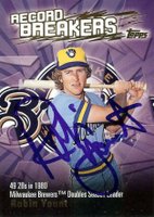 2002 Topps Record Breakers #RB-RY Robin Yount Baseball Card