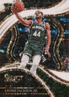 2023 Panini Select #291 Andre Jackson Jr. White Disco Basketball Card