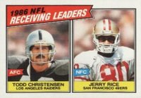 1987 Topps #228 Receiving Leaders Football Card