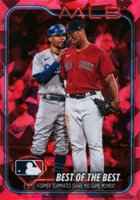 2024 Topps Chrome Sapphire #424 Mookie Betts/Rafael Devers Red Baseball Card