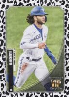 2021 Topps Transcendent VIP Party #VIP80 Bo Bichette Pattern 7-Black/White 1/1 Baseball Card