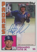2019 Topps 1984 Topps Baseball Autographs #FT Fernando Tatis Jr. Baseball Card