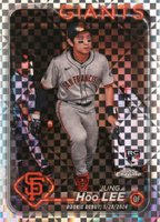 2024 Topps Chrome Update #USC185 Jung-Hoo Lee X-Fractor Baseball Card