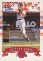 2002 Fleer #142 Chipper Jones Baseball Card