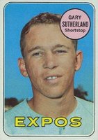 1969 Topps #326 Gary Sutherland Baseball Card