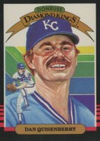 1985 Donruss #6 Dan Quisenberry Diamond Kings Baseball Card